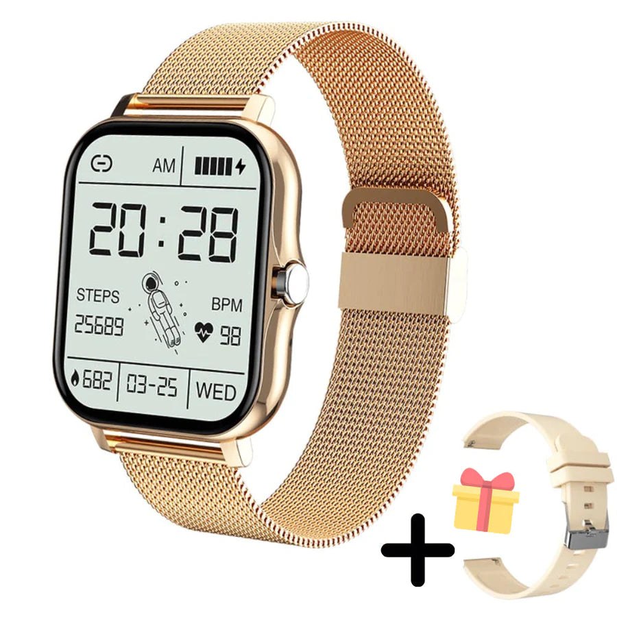 CleanTech - Stijlvolle Multifunctionele Smartwatch 2.0