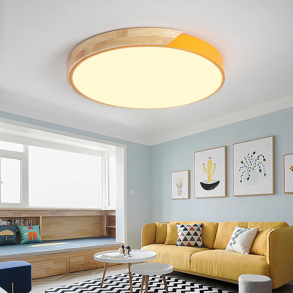 Coloria – Ronde LED plafondlamp – Kleurrijk modern design