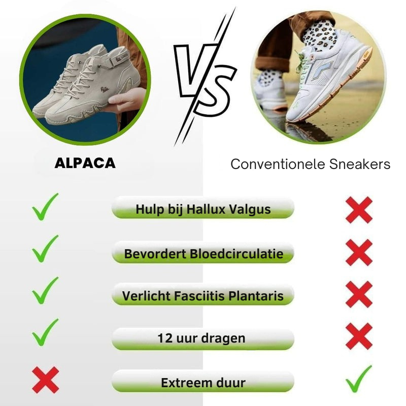 Alpura – Leren Blootsvoetschoenen Waterdicht & Ergonomisch – Voor Dagelijks Gebruik