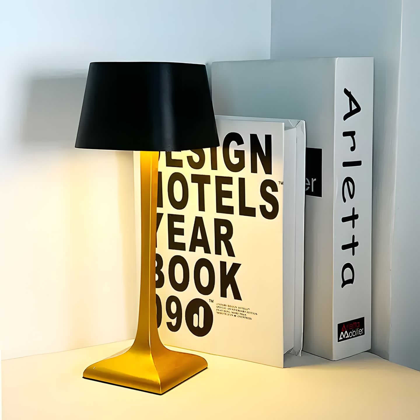Lumora - Modern Wireless Table Lamp with Touch Dimmer Function