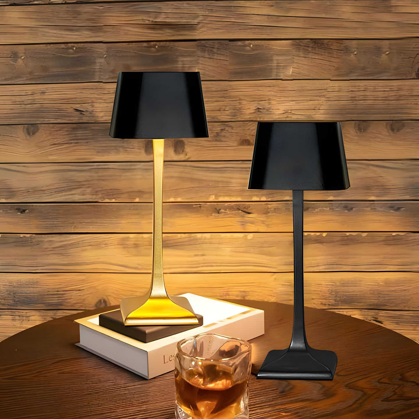 Lumora - Modern Wireless Table Lamp with Touch Dimmer Function