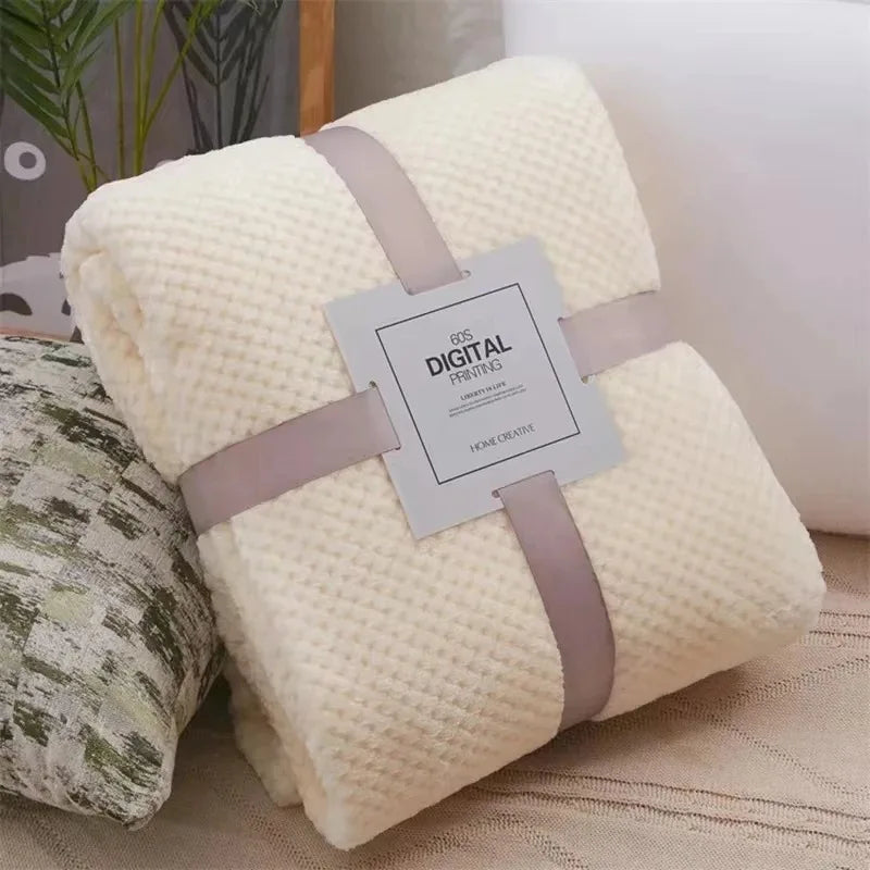 CoralSoft – Coral Fleece Deken Lichtgewicht & Zacht – Baby en Reizen