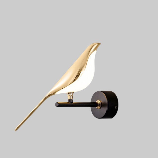 Luminara - Modern LED Bird Lamp – Magnetic Wall & Table Design