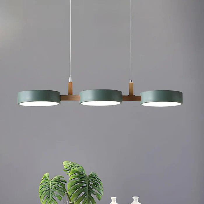 Nordura – Modern cylindrical pendant lamp – Multiple LED light points