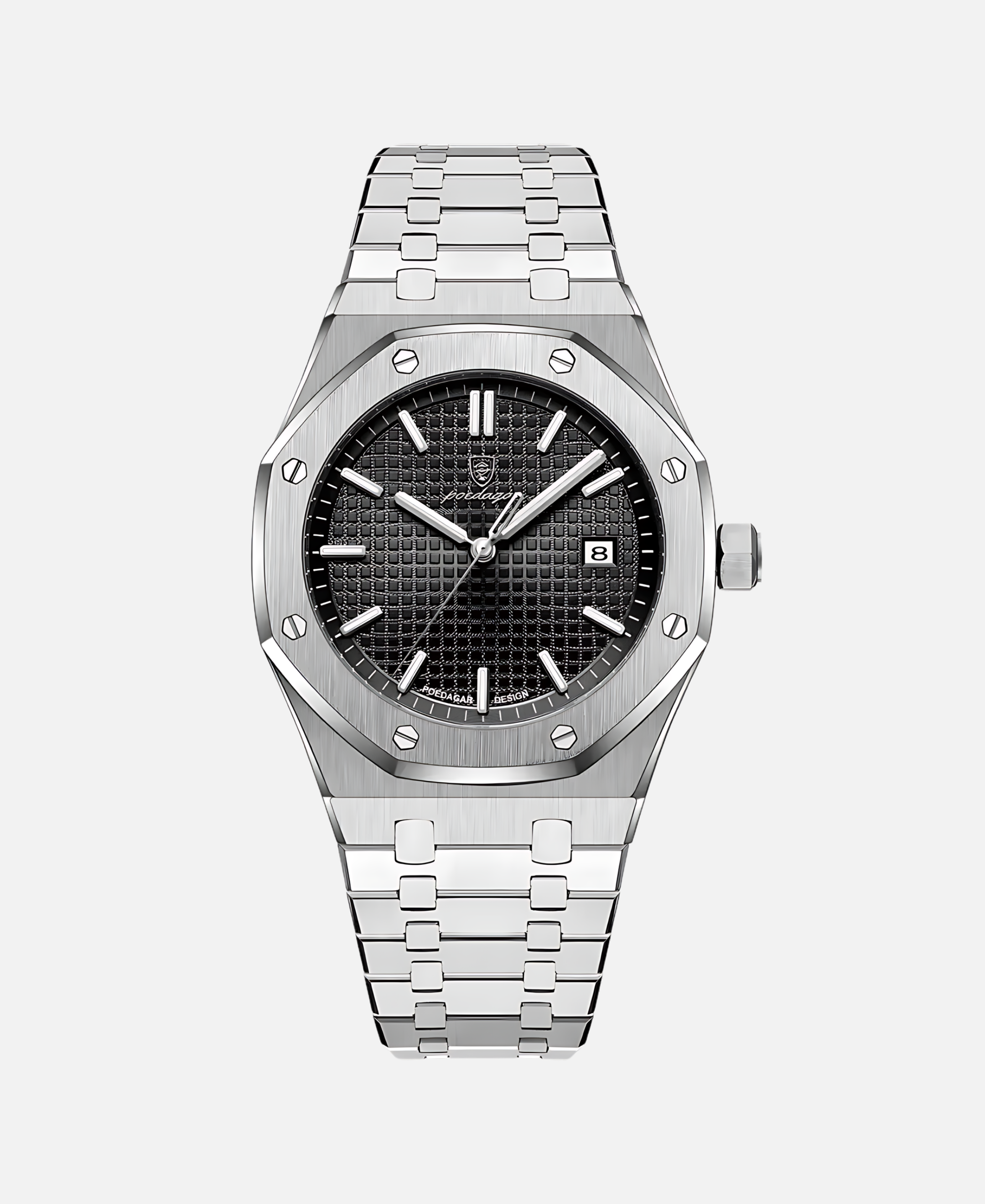 Valmoro Herenhorloge – Minimalistisch Design met Saffierglas & 5 ATM