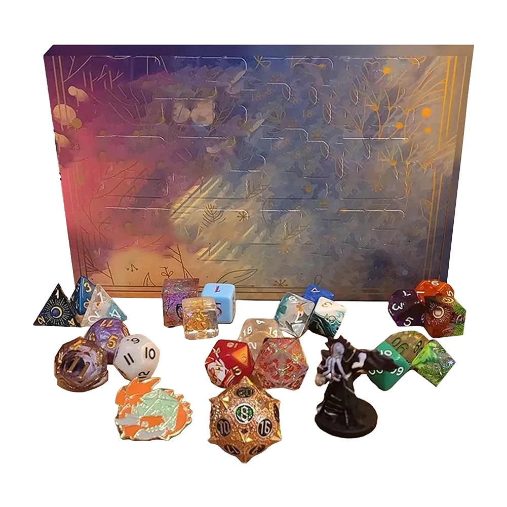 DiceRealm – D&D Dice Advent Calendar 2025 – 24 Christmas Surprises