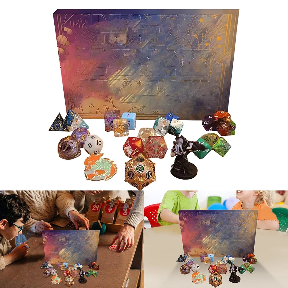 DiceRealm – D&D Dice Advent Calendar 2025 – 24 Christmas Surprises