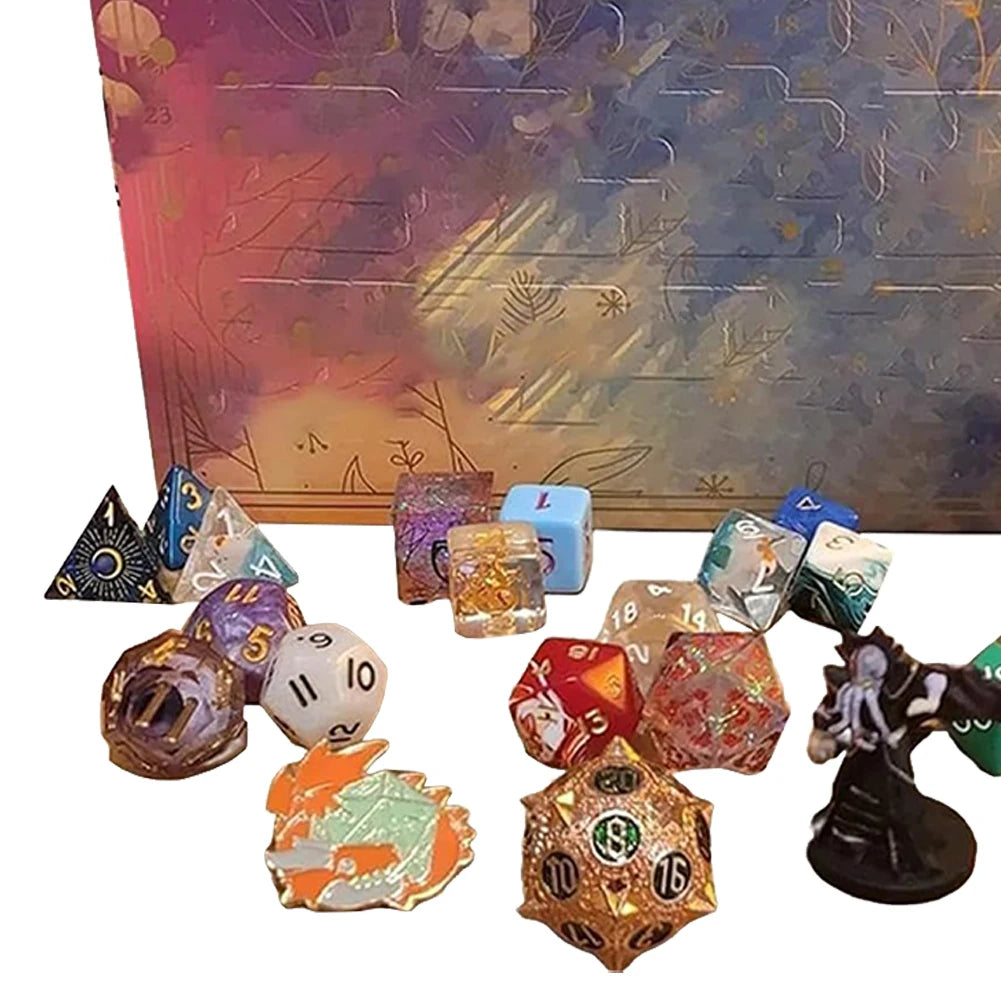 DiceRealm – D&D Dice Advent Calendar 2025 – 24 Christmas Surprises