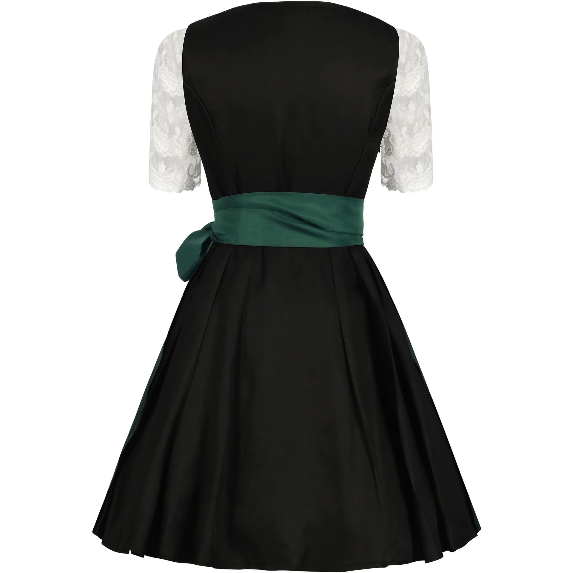 Alpengruss – Women's Dirndl Traditional Green/Black – For Oktoberfest & Parties