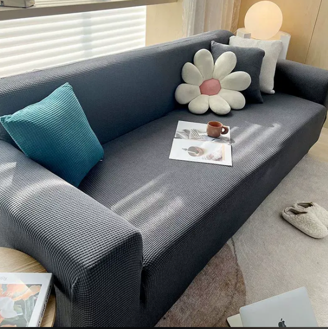 CouchWrap Bankhoes – Waterdichte Bescherming in Stijlvol Jacquard