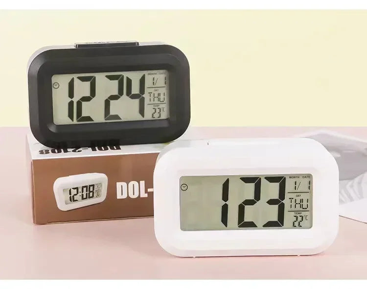 Timalux – Digitale LED alarmklok snooze & temperatuur – slaapkamer & bureau