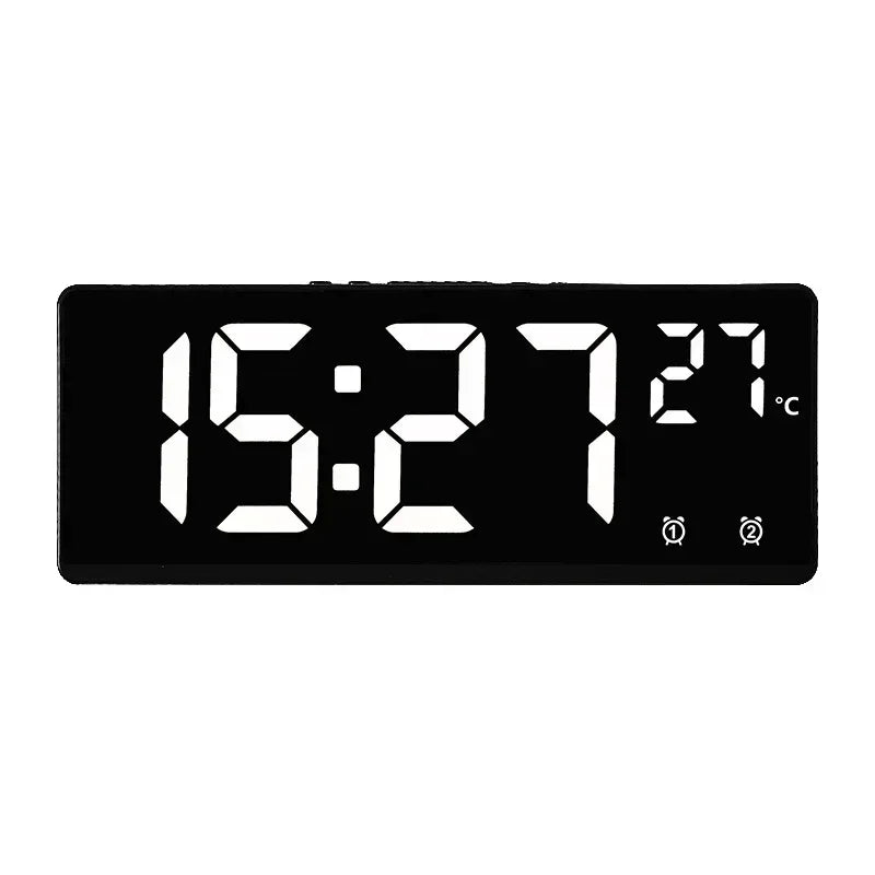 Zentix – Digital alarm clock voice-controlled with temperature – bedroom & desk