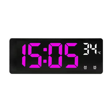 Zentix – Digital alarm clock voice-controlled with temperature – bedroom & desk