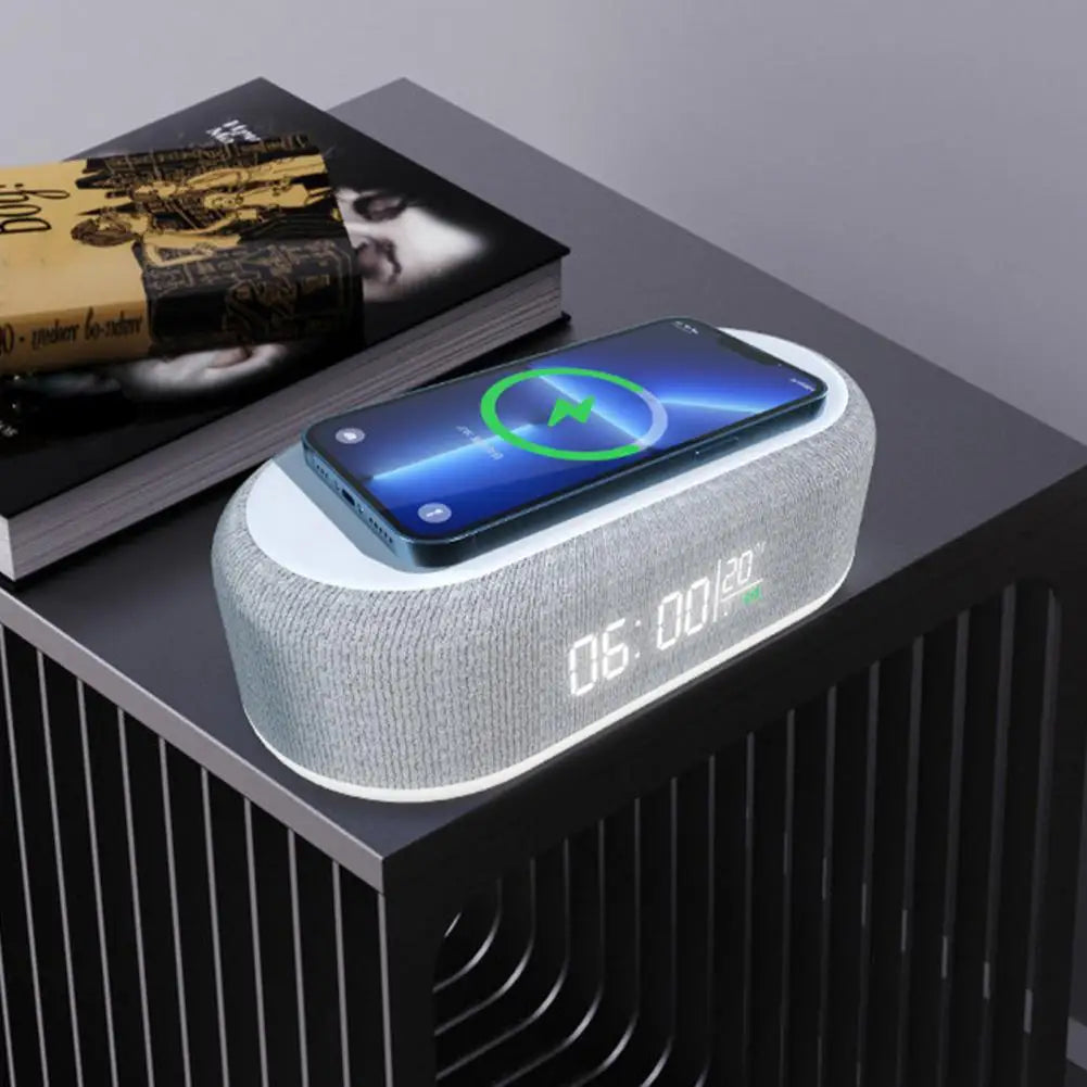 Zentime – Digitale wekker draadloos opladen & temperatuur – slaapkamer