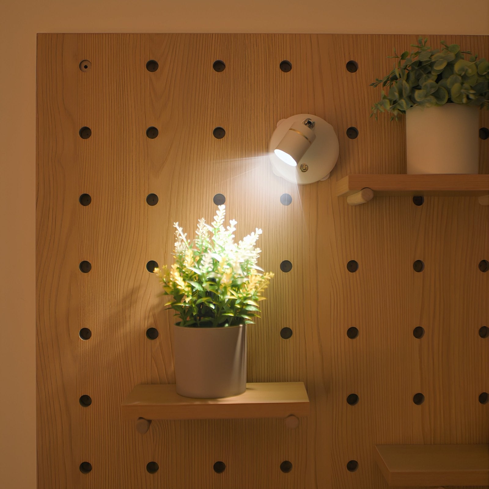 Dimbare Draadloze Spotlight met Afstandsbediening en Timer voor Binnengebruik