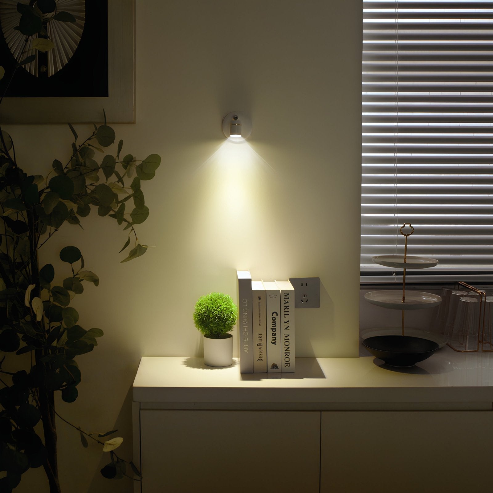 Dimbare Draadloze Spotlight met Afstandsbediening en Timer voor Binnengebruik