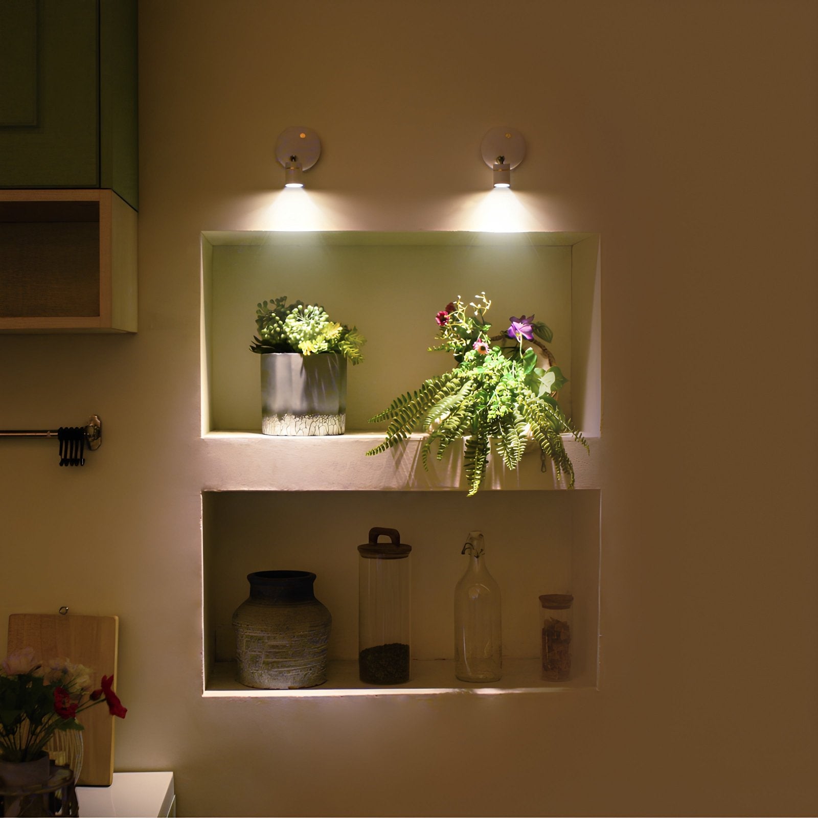 Dimbare Draadloze Spotlight met Afstandsbediening en Timer voor Binnengebruik