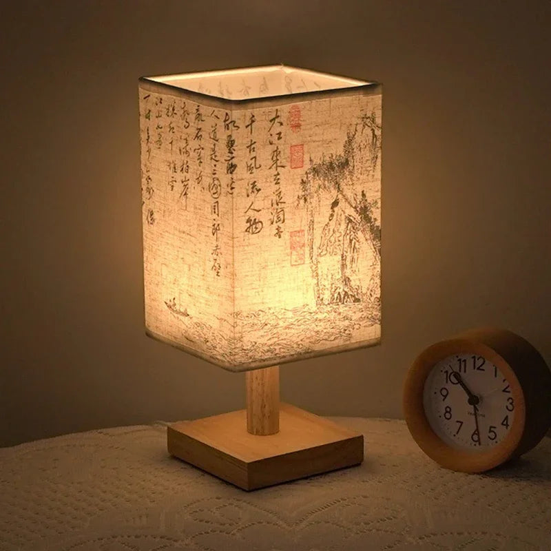 SinoLight – Dimbare LED-tafellamp in Chinese stijl – Voor slaapkamer & nachtkastje