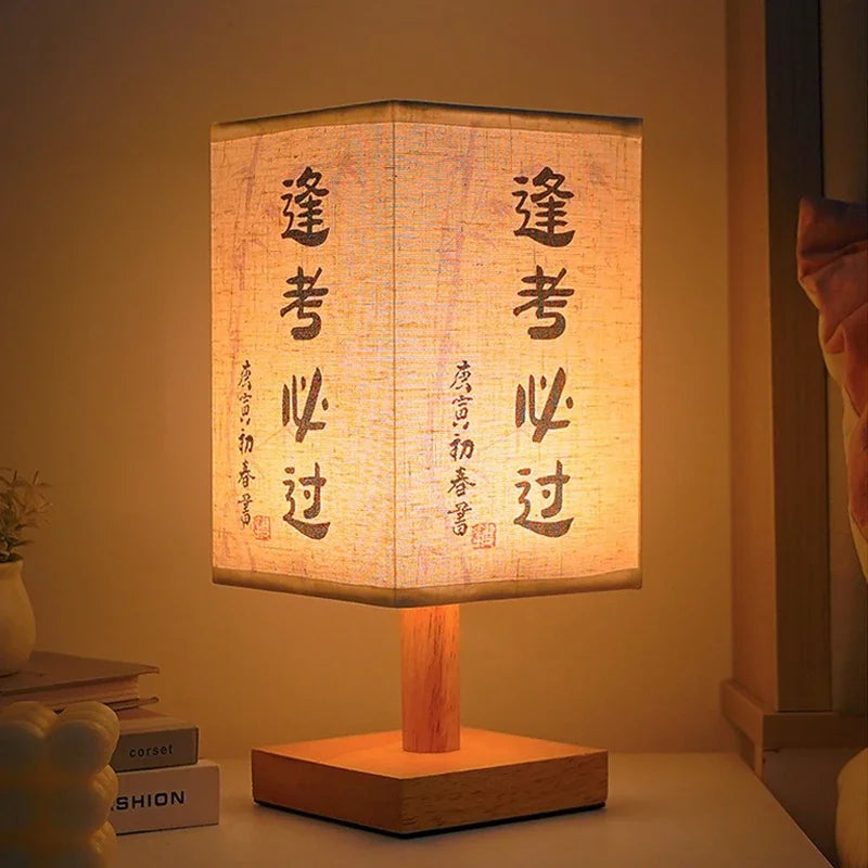 SinoLight – Dimbare LED-tafellamp in Chinese stijl – Voor slaapkamer & nachtkastje