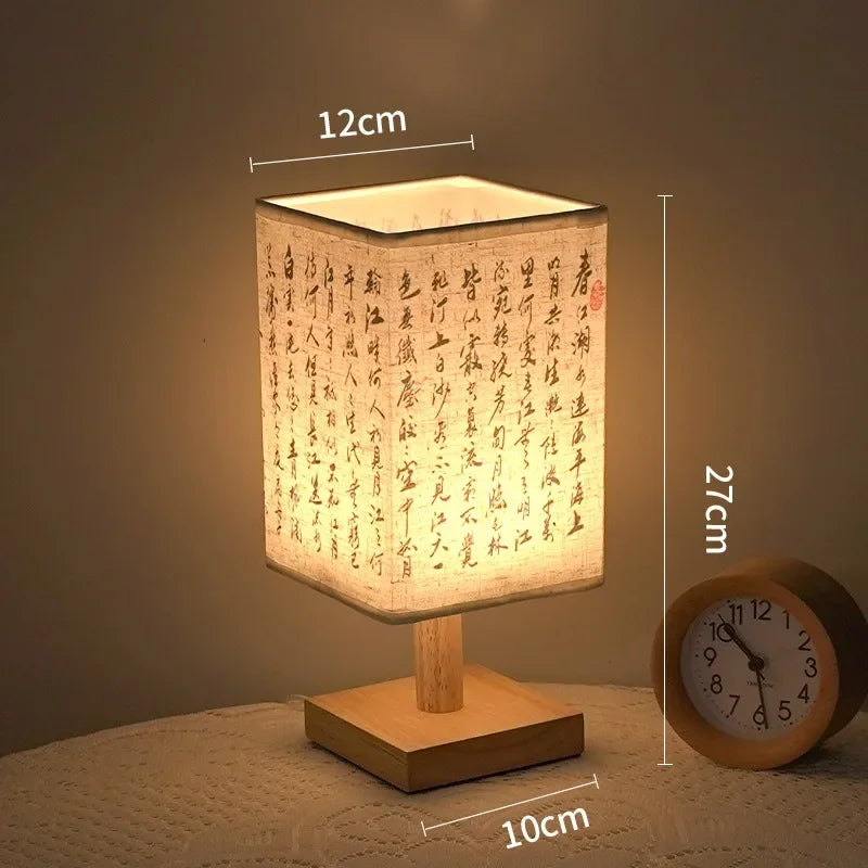 SinoLight – Dimbare LED-tafellamp in Chinese stijl – Voor slaapkamer & nachtkastje