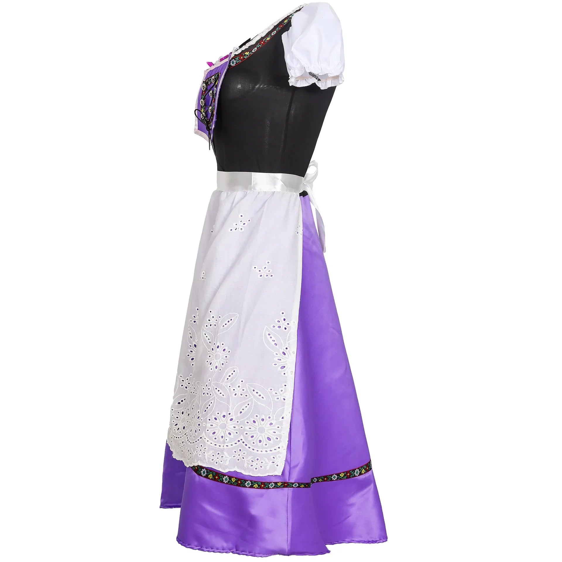 BavariaStyle – Dirndl dress with apron – Ideal for Oktoberfest & parties
