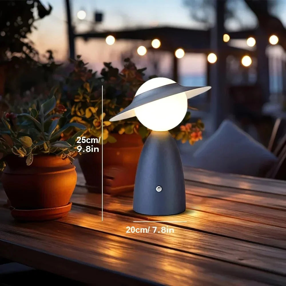 LumoCharge – Wireless LED Charging Lamp | Warm Light & Modern Design