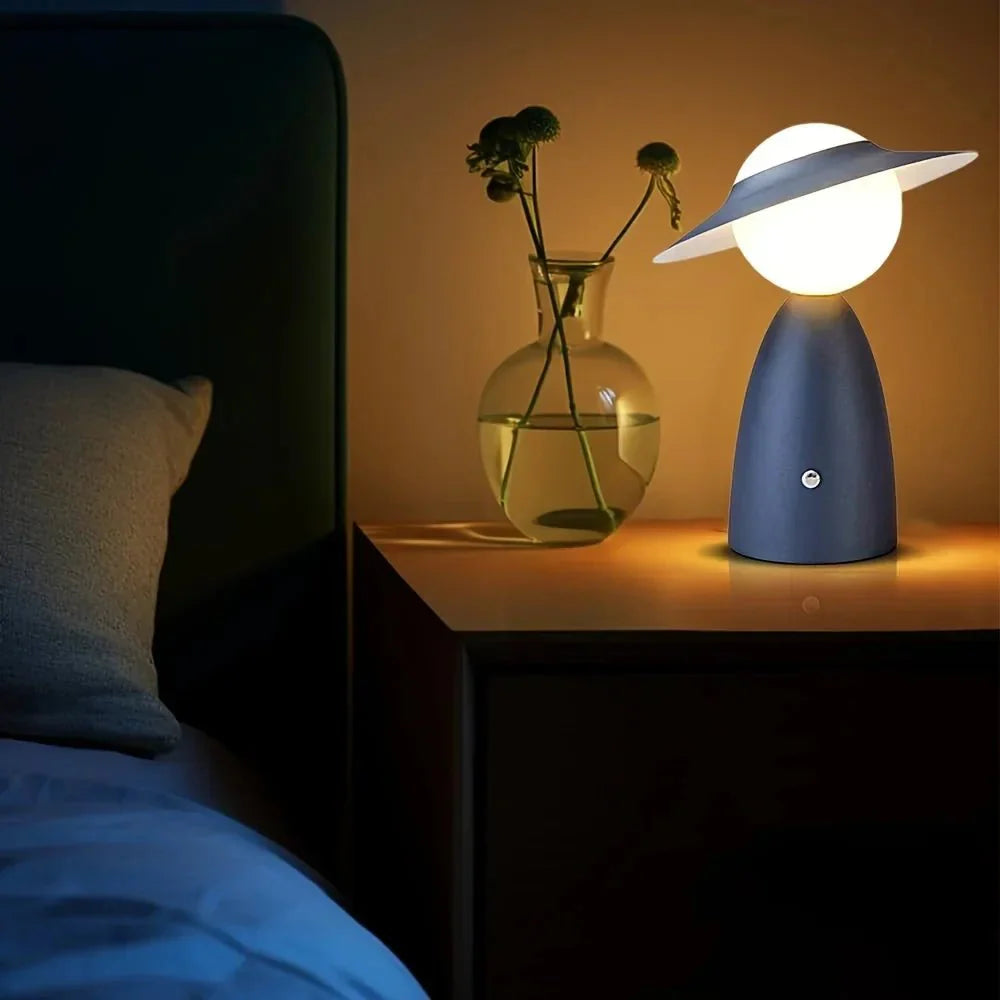 LumoCharge – Wireless LED Charging Lamp | Warm Light & Modern Design