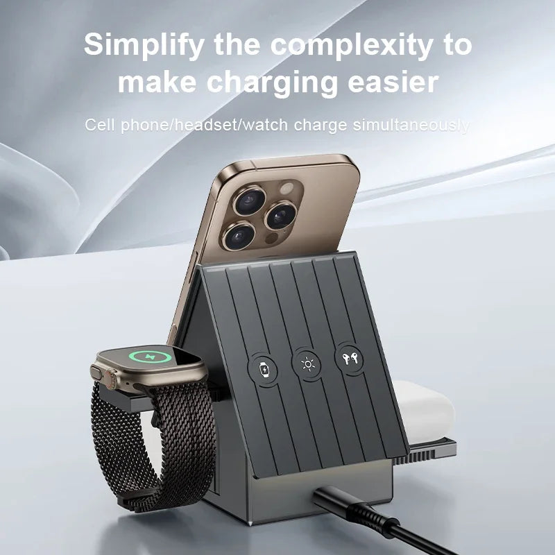 Voltari – Wireless charger 3-in-1 15W – iPhone, AirPods, Apple Watch
