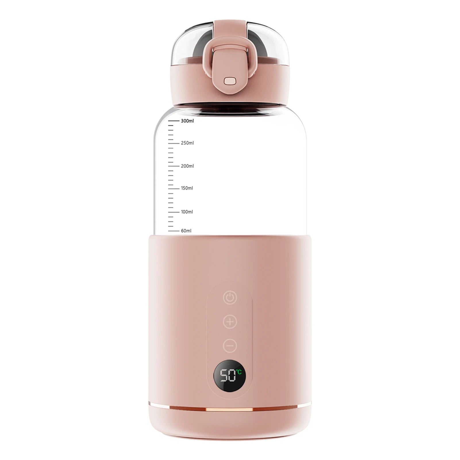 Draadloze Babyflessenwarmer met Temperatuurregeling en USB-Oplaadfunctie voor Baby's 7