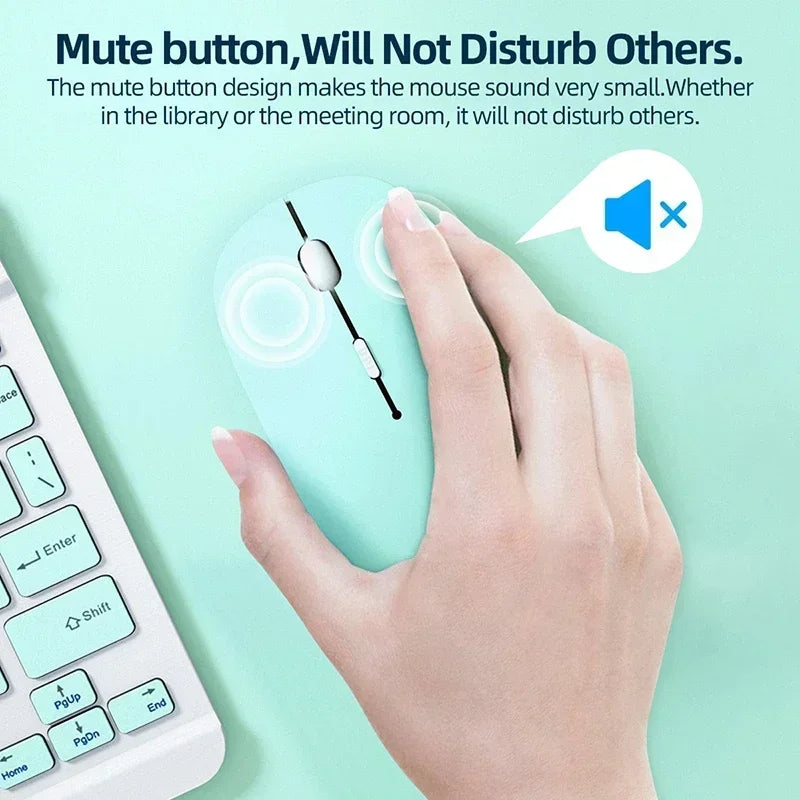 Techlore – Bluetooth muis ergonomisch stil 1600DPI – laptop & tablet
