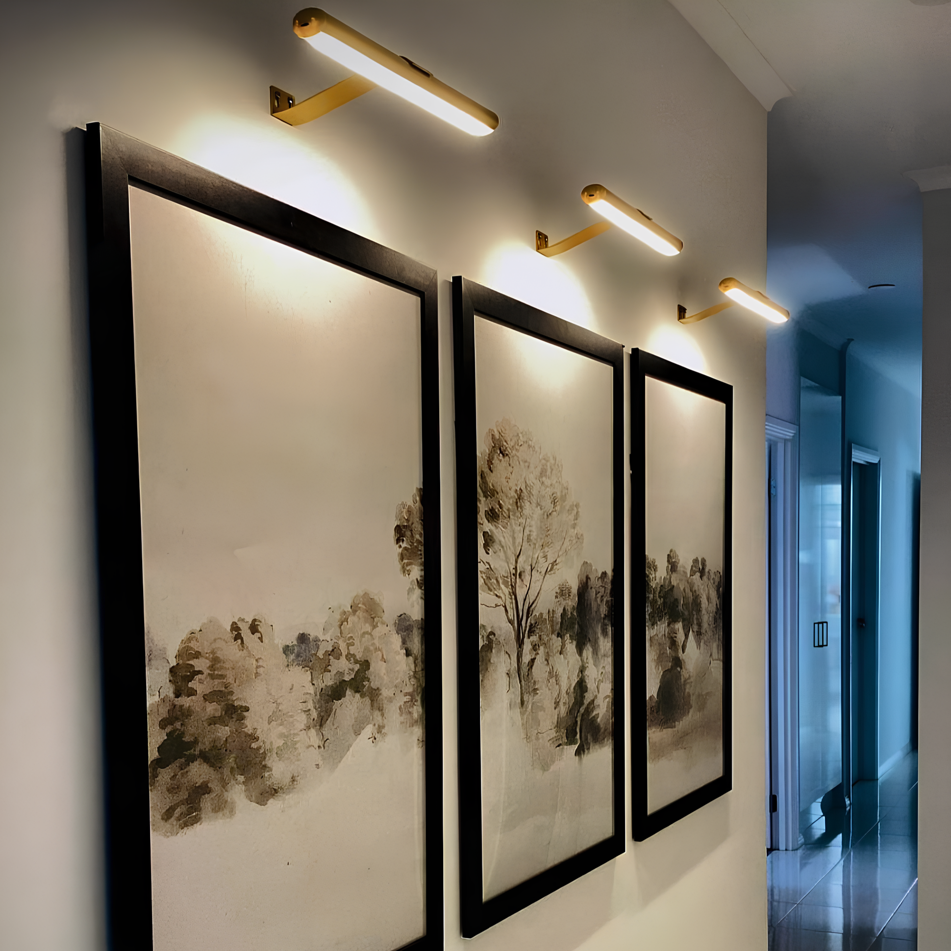 Draadloze Wandverlichting Binnen met Afstandsbediening en Dimbare Kleuren