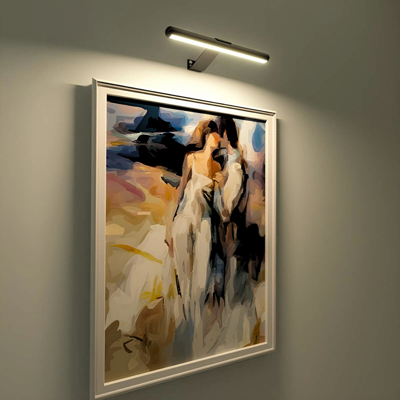Draadloze Wandverlichting Binnen met Afstandsbediening en Dimbare Kleuren