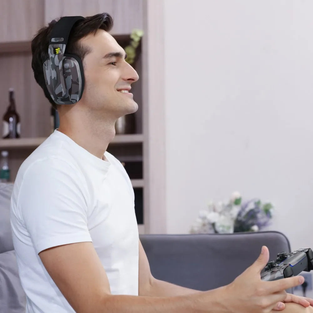 Binnune – Draadloze gaming headset 2.4GHz & BT – PS5, PS4 & PC