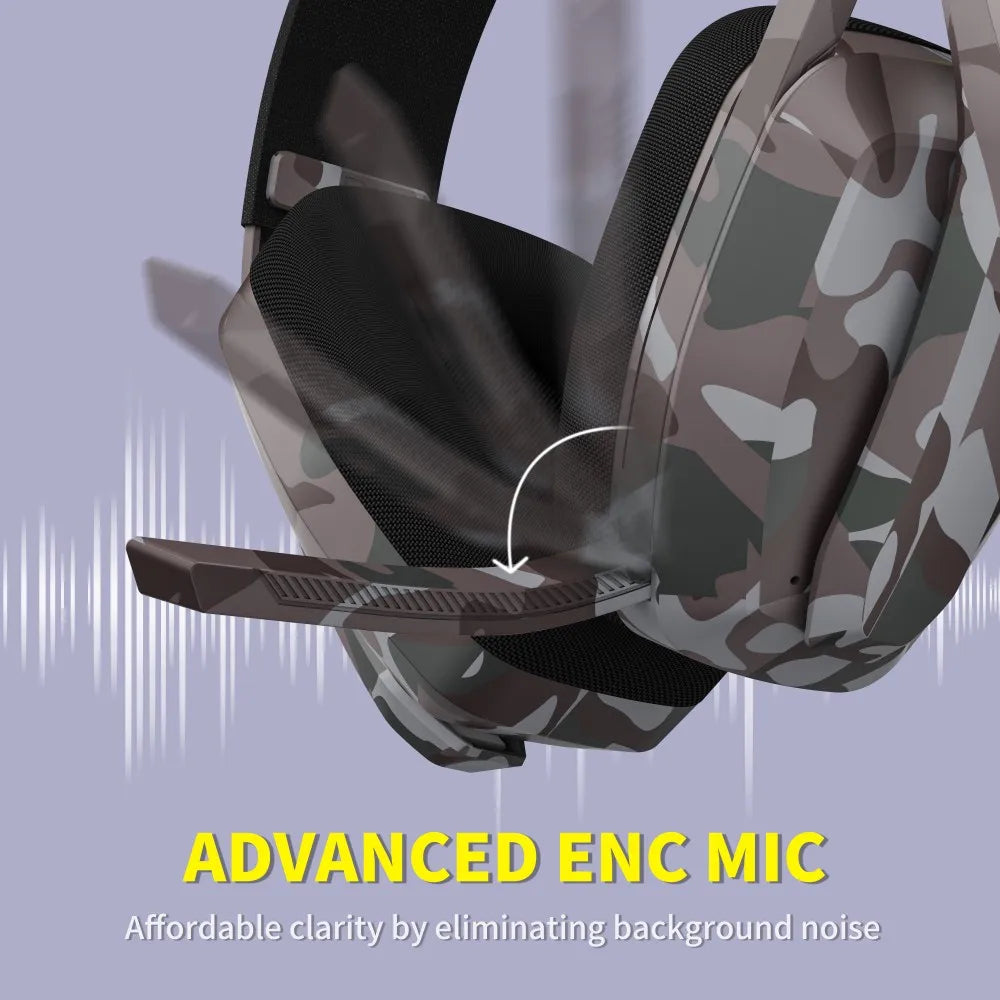 Binnune – Draadloze gaming headset 2.4GHz & BT – PS5, PS4 & PC