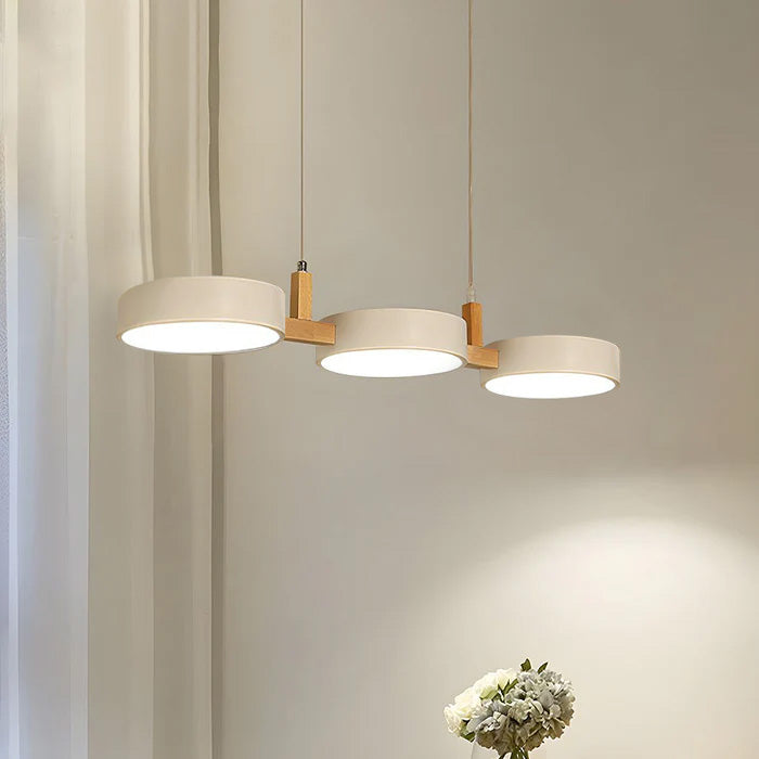 Nordura – Modern cylindrical pendant lamp – Multiple LED light points