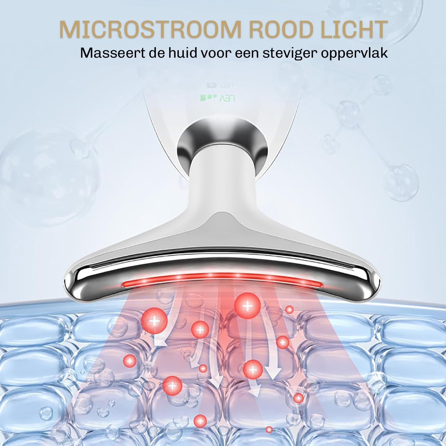 Visavera 7-in-1 Faceliftapparaat – Anti-Rimpel Huidverzorging met EMS