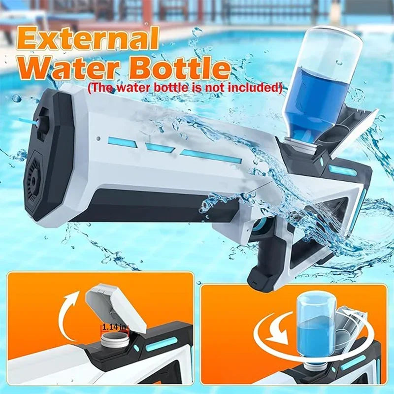 HydroMax – Elektrisch waterpistool automatisch bijvullen – voor volwassenen