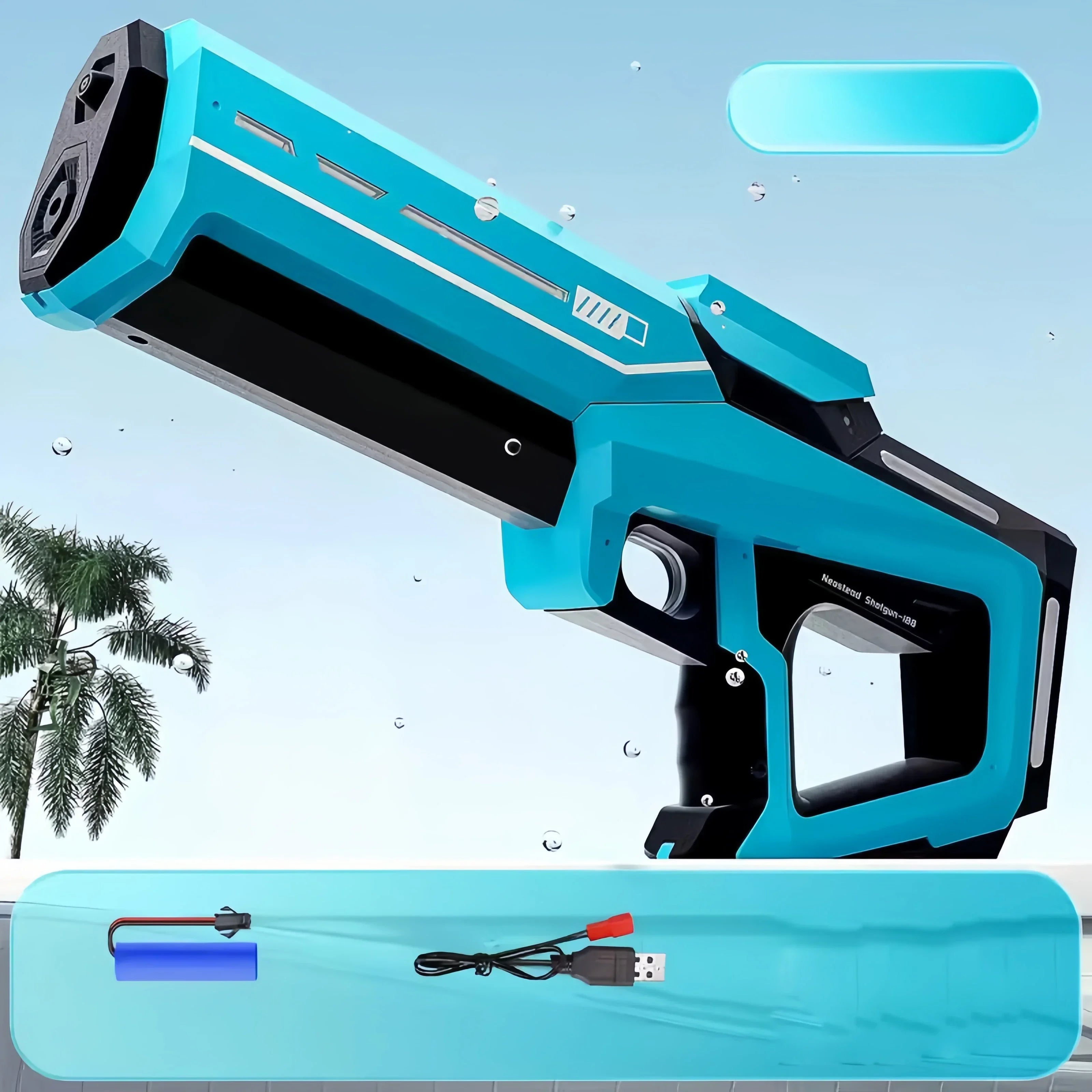 HydroMax – Elektrisch waterpistool automatisch bijvullen – voor volwassenen