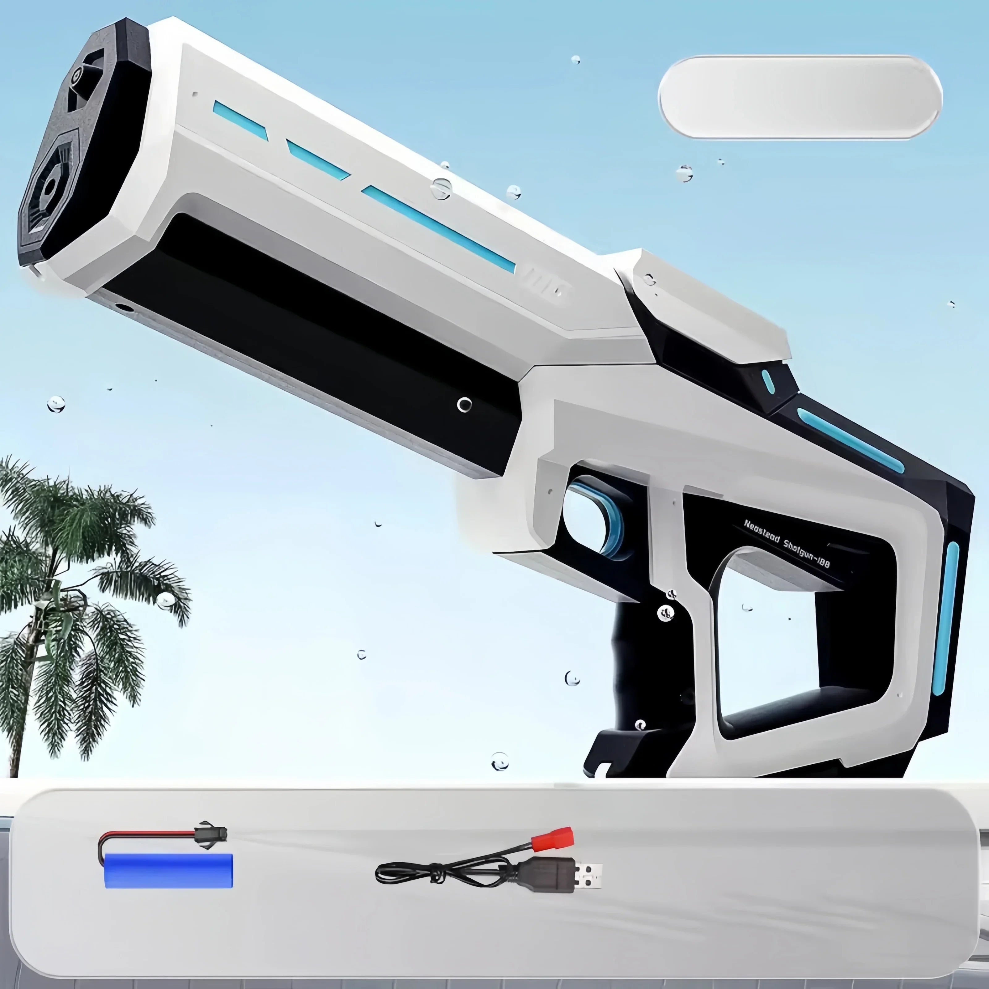 HydroMax – Elektrisch waterpistool automatisch bijvullen – voor volwassenen