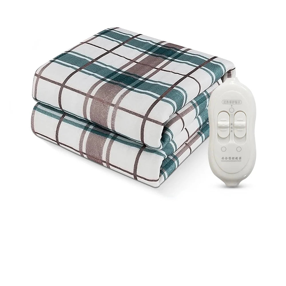 Elektrische Heizdecke 150x180 cm mit Dual-Controller für Individuelle Temperaturregelung 10