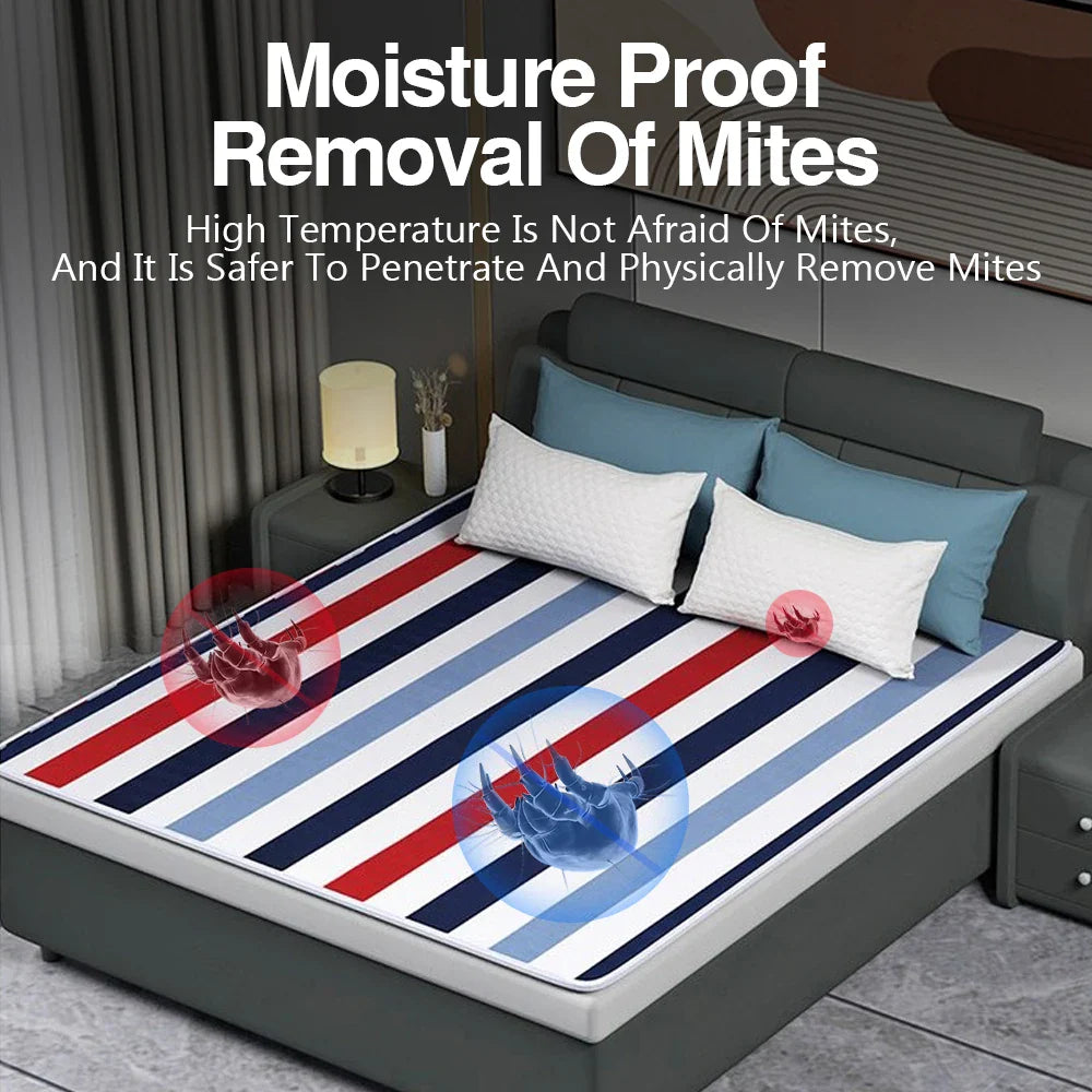 Elektrische Heizdecke 150x180 cm mit Dual-Controller für Individuelle Temperaturregelung 3