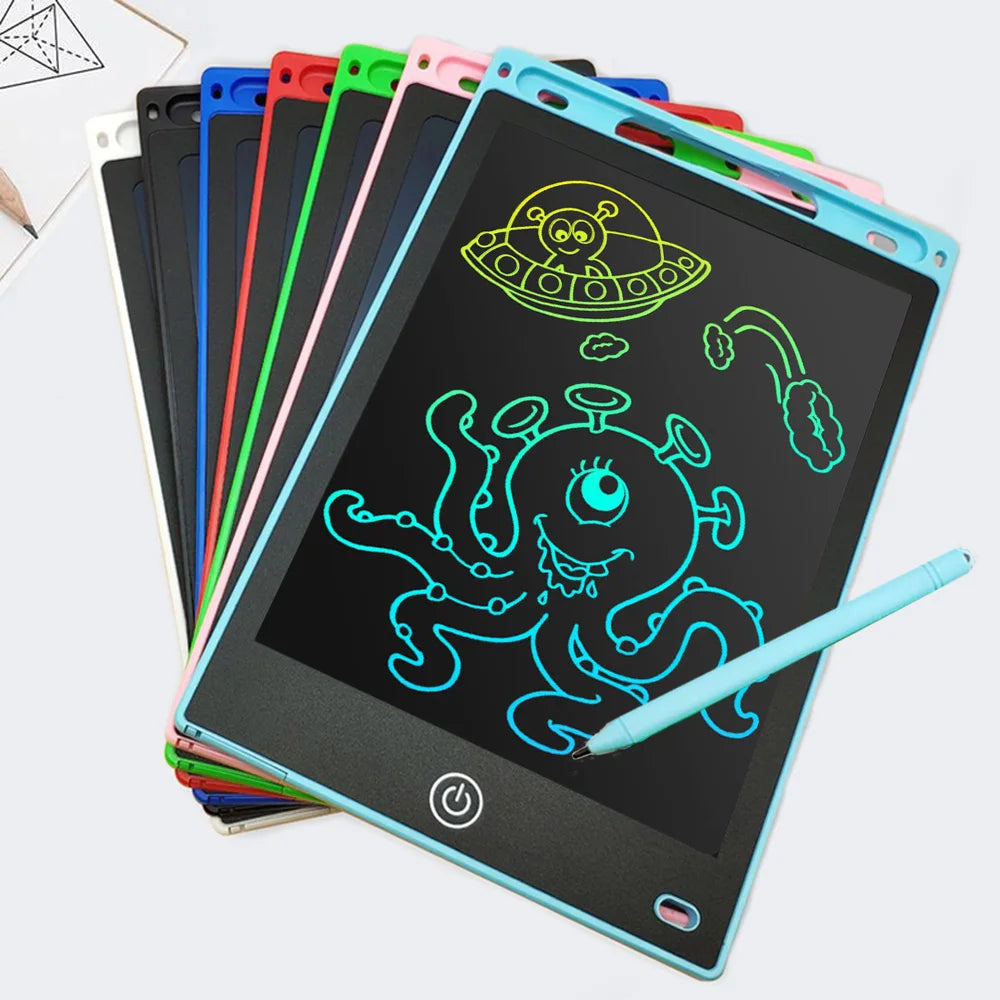 Scribly – LCD tekenbord kinderen 8.5/10/12 inch – herbruikbaar & educatief