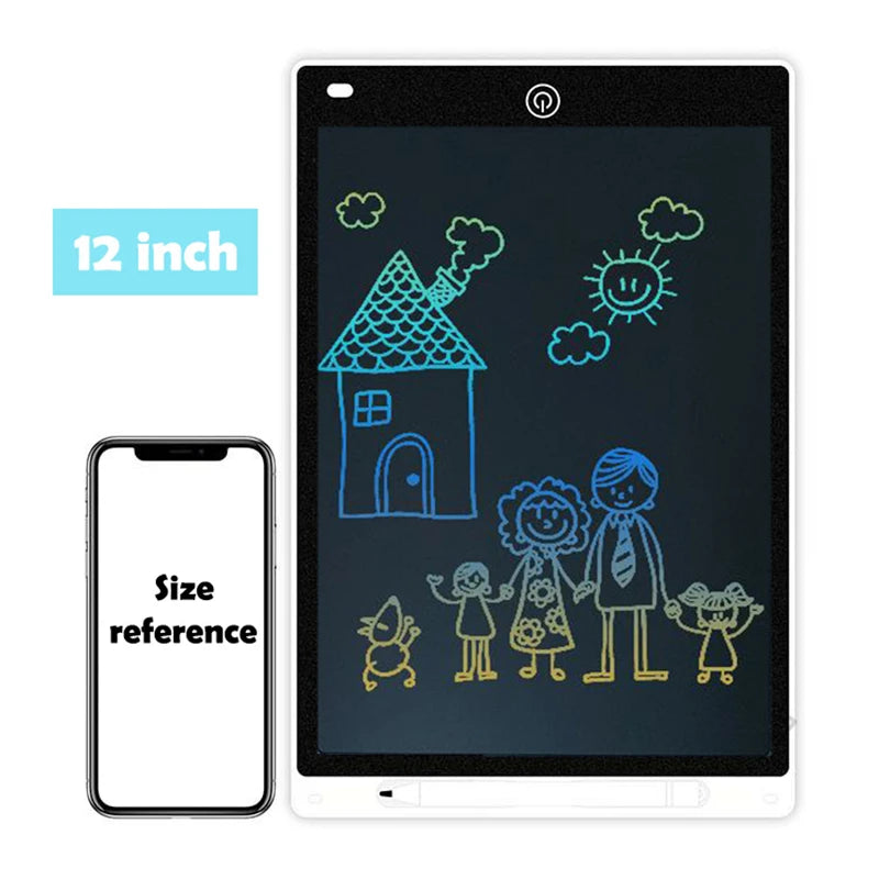 Scribly – LCD tekenbord kinderen 8.5/10/12 inch – herbruikbaar & educatief