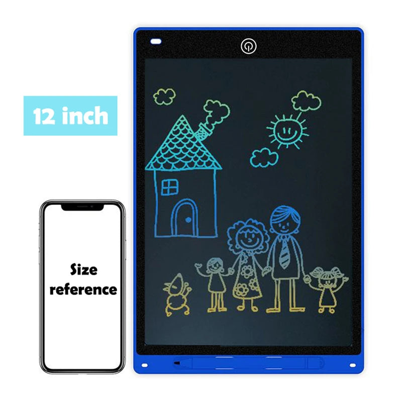 Scribly – LCD tekenbord kinderen 8.5/10/12 inch – herbruikbaar & educatief