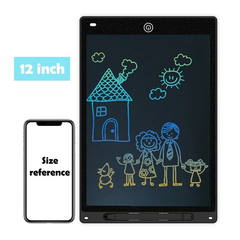 Scribly – LCD tekenbord kinderen 8.5/10/12 inch – herbruikbaar & educatief