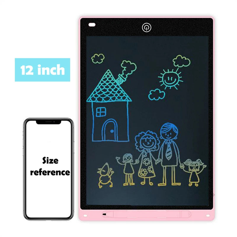 Scribly – LCD tekenbord kinderen 8.5/10/12 inch – herbruikbaar & educatief