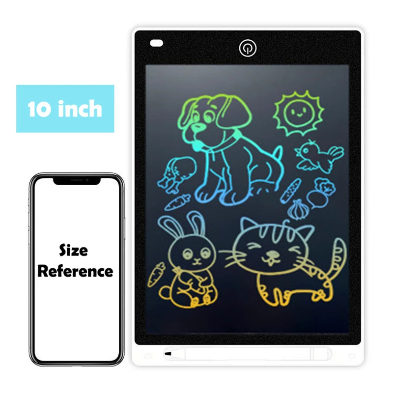Scribly – LCD tekenbord kinderen 8.5/10/12 inch – herbruikbaar & educatief