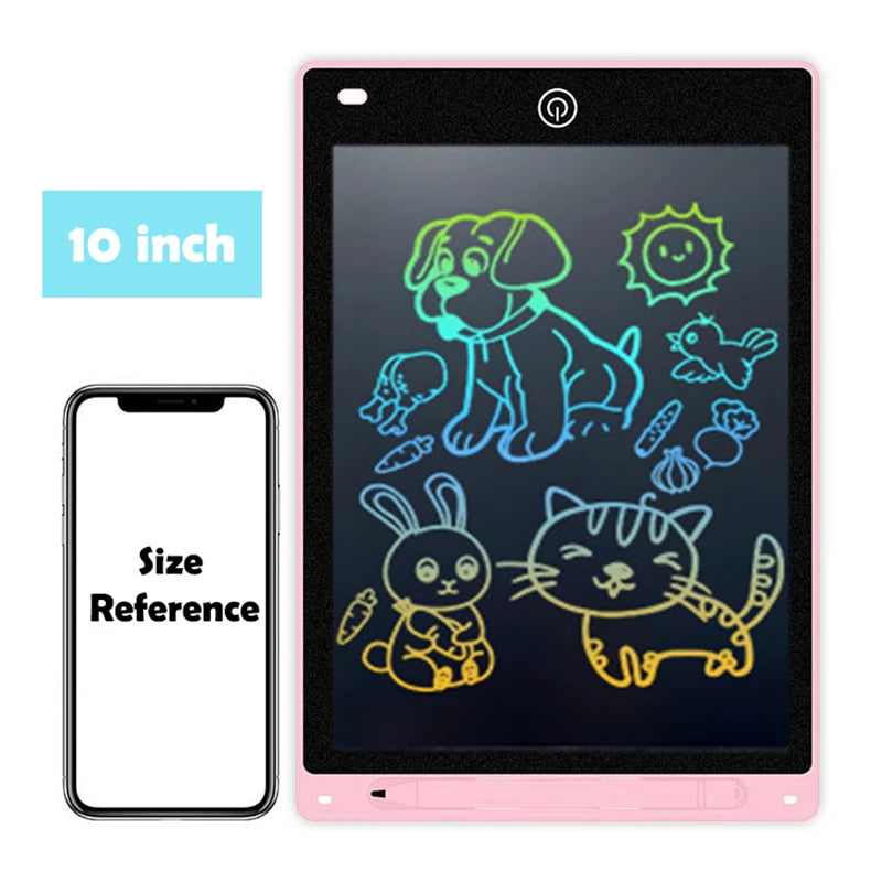 Scribly – LCD tekenbord kinderen 8.5/10/12 inch – herbruikbaar & educatief