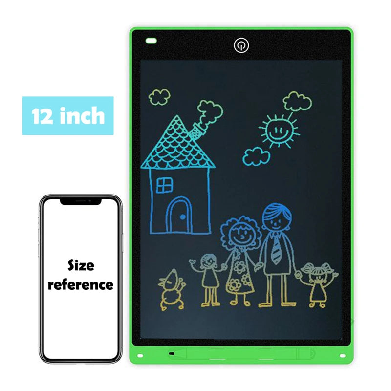 Scribly – LCD tekenbord kinderen 8.5/10/12 inch – herbruikbaar & educatief