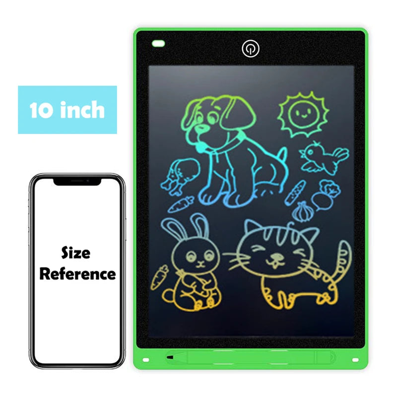 Scribly – LCD tekenbord kinderen 8.5/10/12 inch – herbruikbaar & educatief